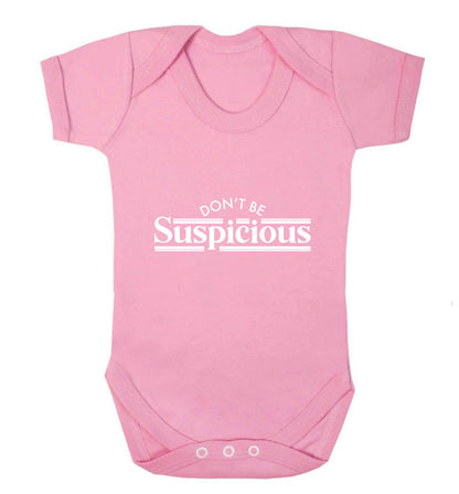 Gen Z funny viral meme  baby vest pale pink 18-24 months