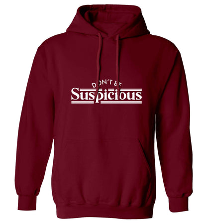 Gen Z funny viral meme  adults unisex maroon hoodie 2XL