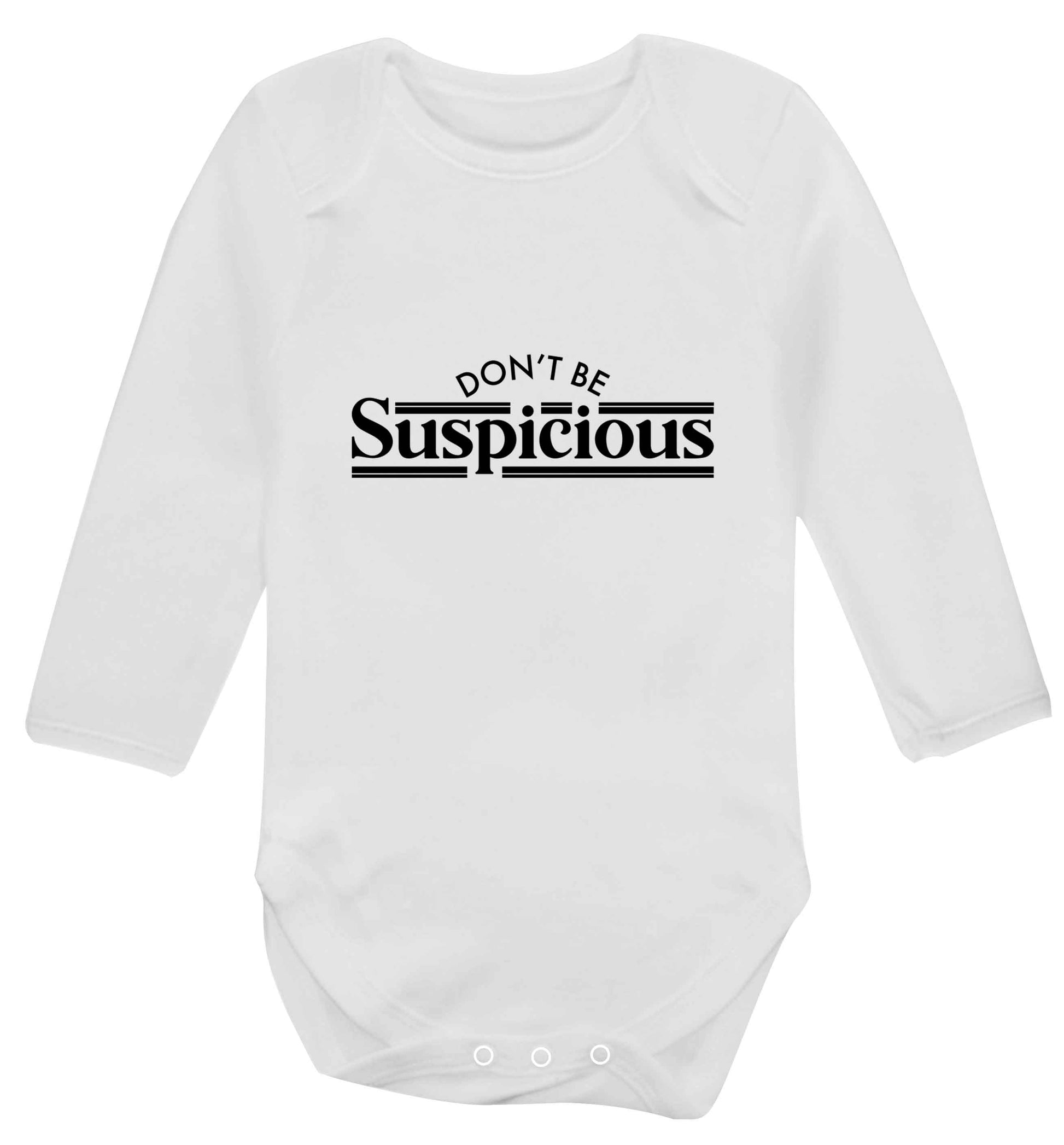 Gen Z funny viral meme  baby vest long sleeved white 6-12 months