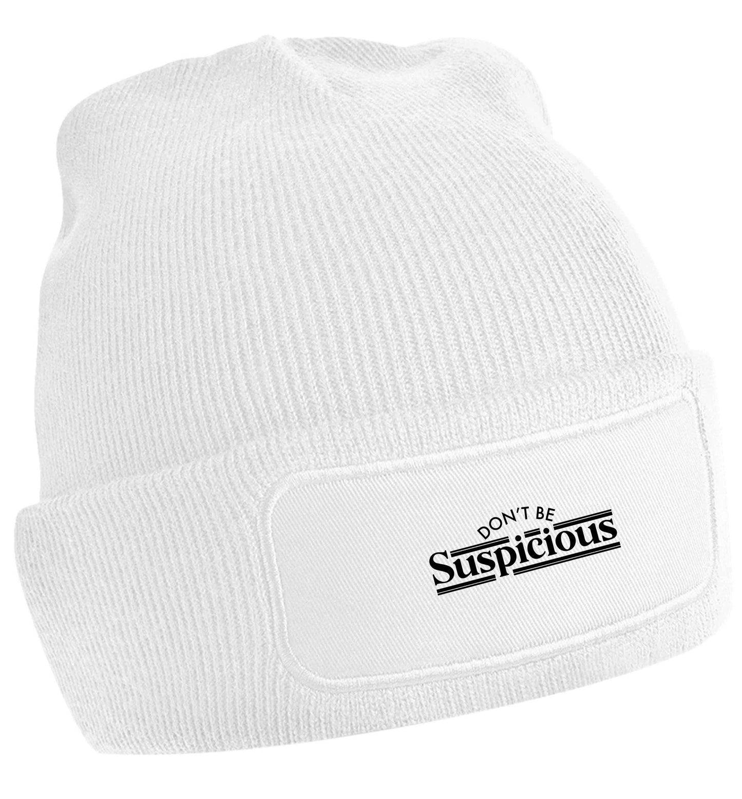 Don't be suspicious - design 3 | Beanie hat