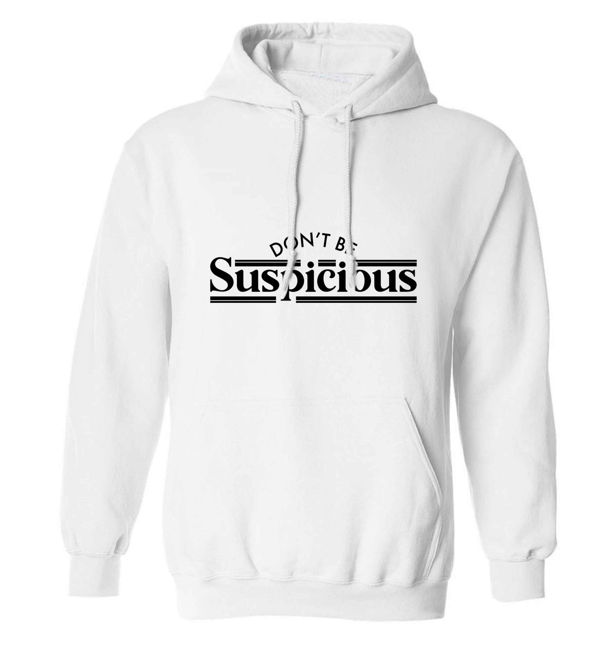Gen Z funny viral meme  adults unisex white hoodie 2XL