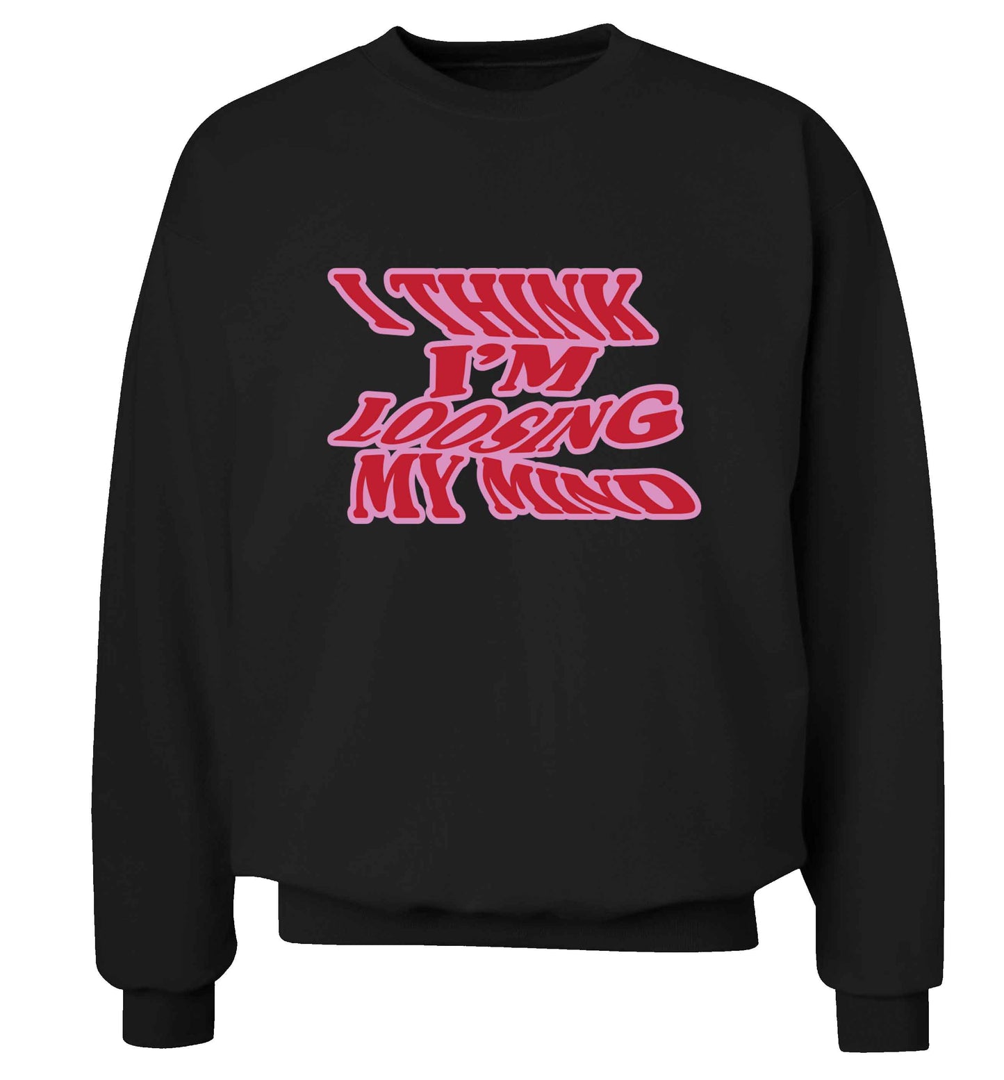 Gen Z funny viral meme  adult's unisex black sweater 2XL