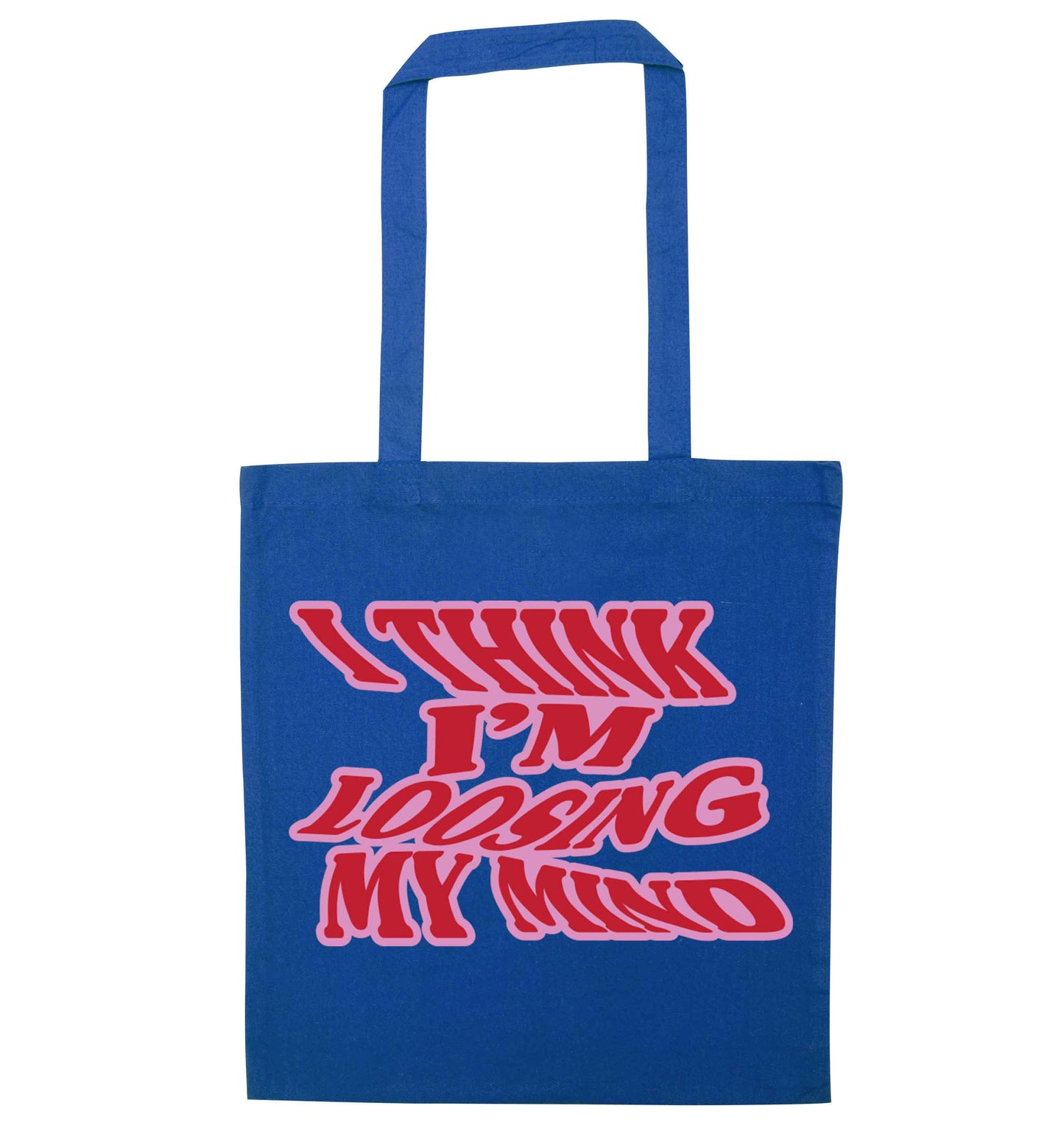 Gen Z funny viral meme  blue tote bag
