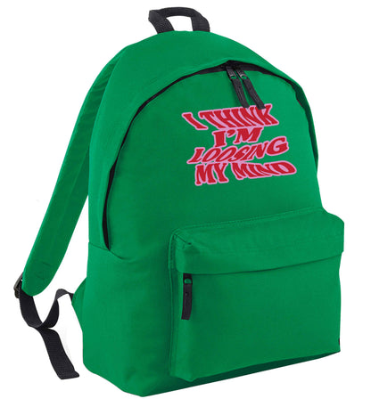 Gen Z funny viral meme  green adults backpack