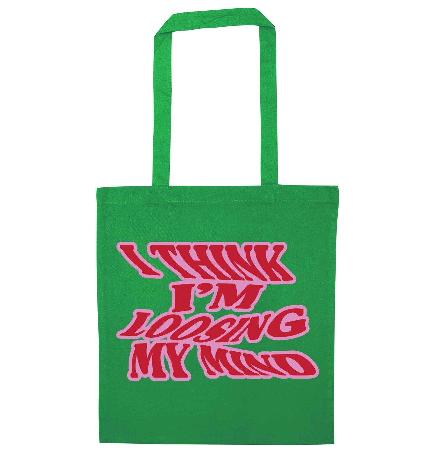 Gen Z funny viral meme  green tote bag