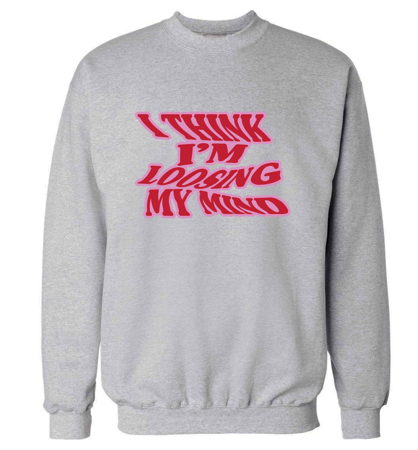 Gen Z funny viral meme  adult's unisex grey sweater 2XL