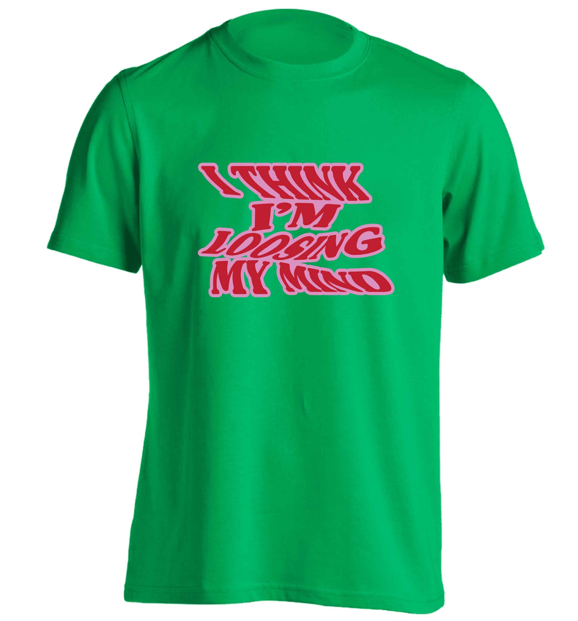 Gen Z funny viral meme  adults unisex green Tshirt 2XL