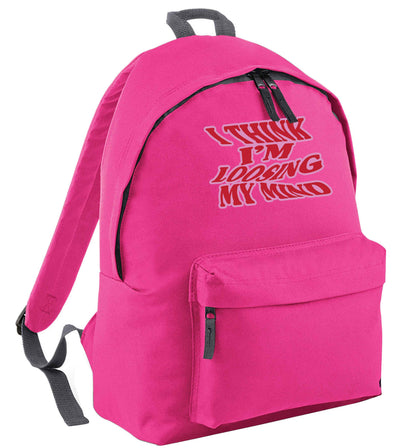 Gen Z funny viral meme  pink adults backpack