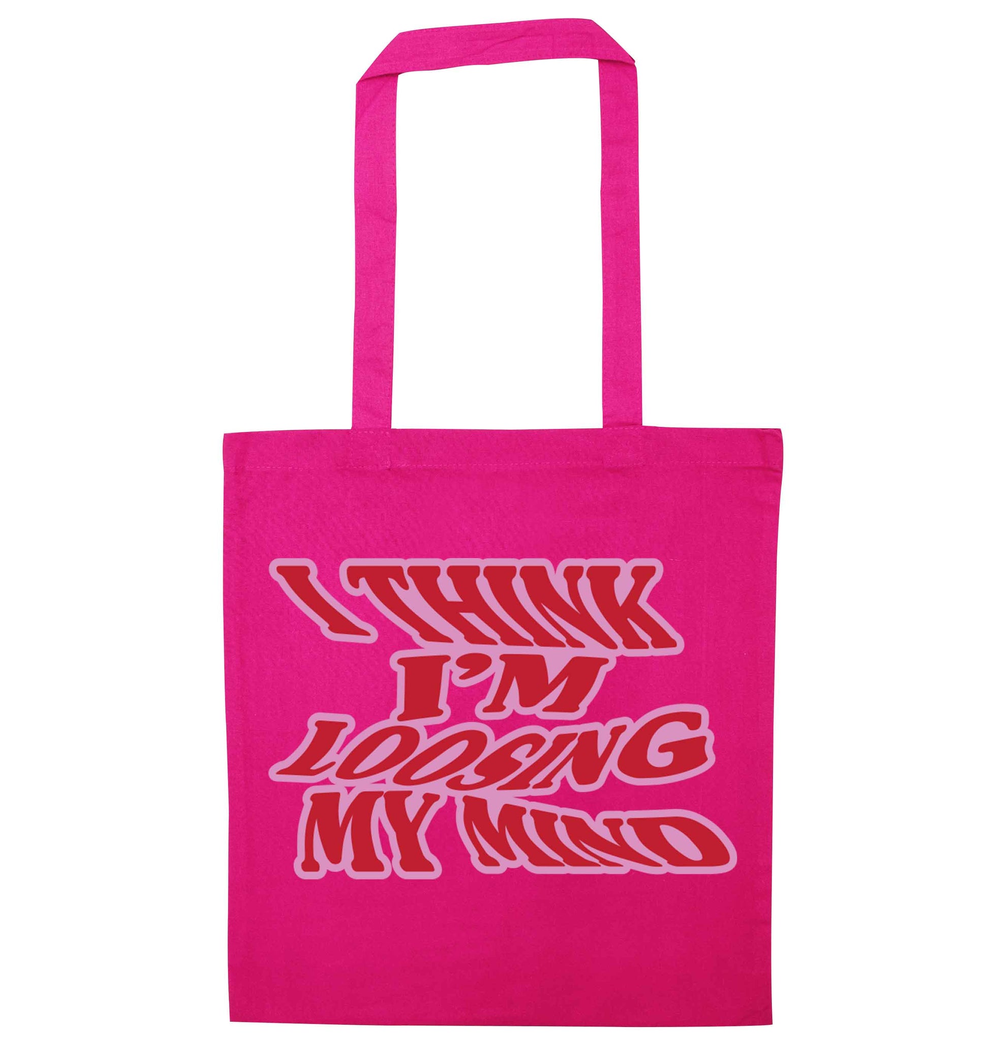 Gen Z funny viral meme  pink tote bag