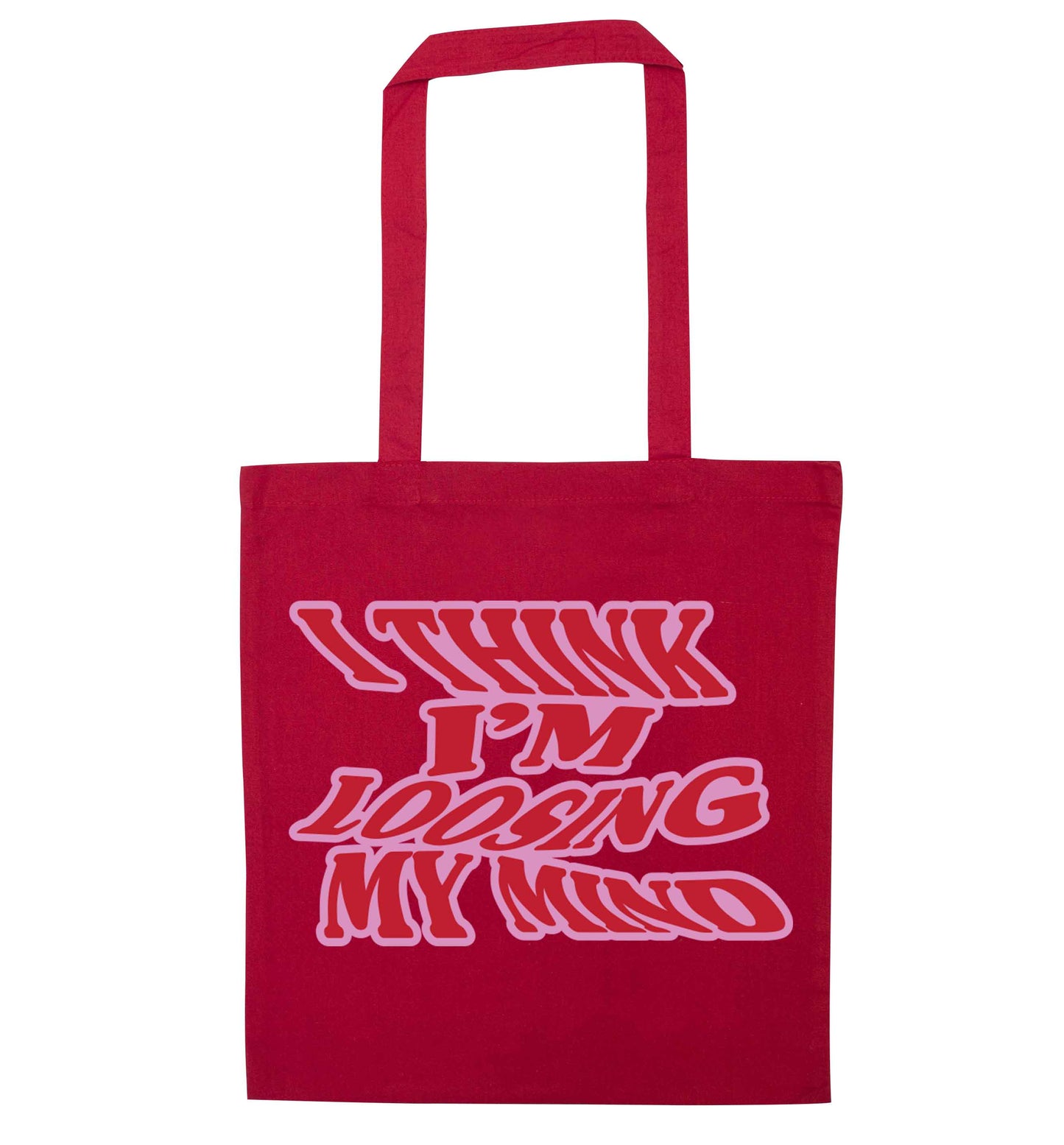 Gen Z funny viral meme  red tote bag