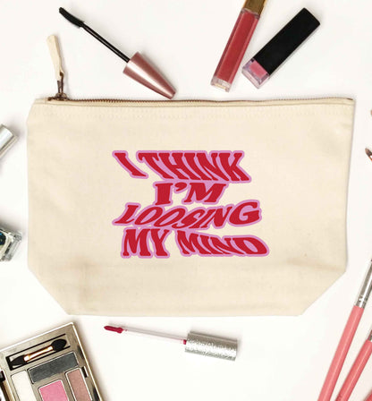 Gen Z funny viral meme  natural makeup bag