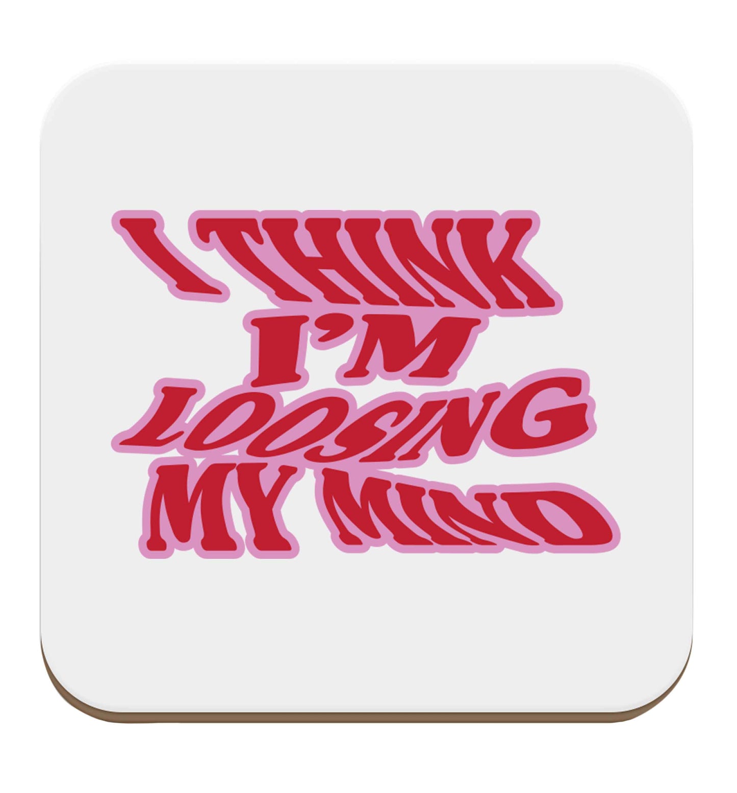 Gen Z funny viral meme  set of four coasters