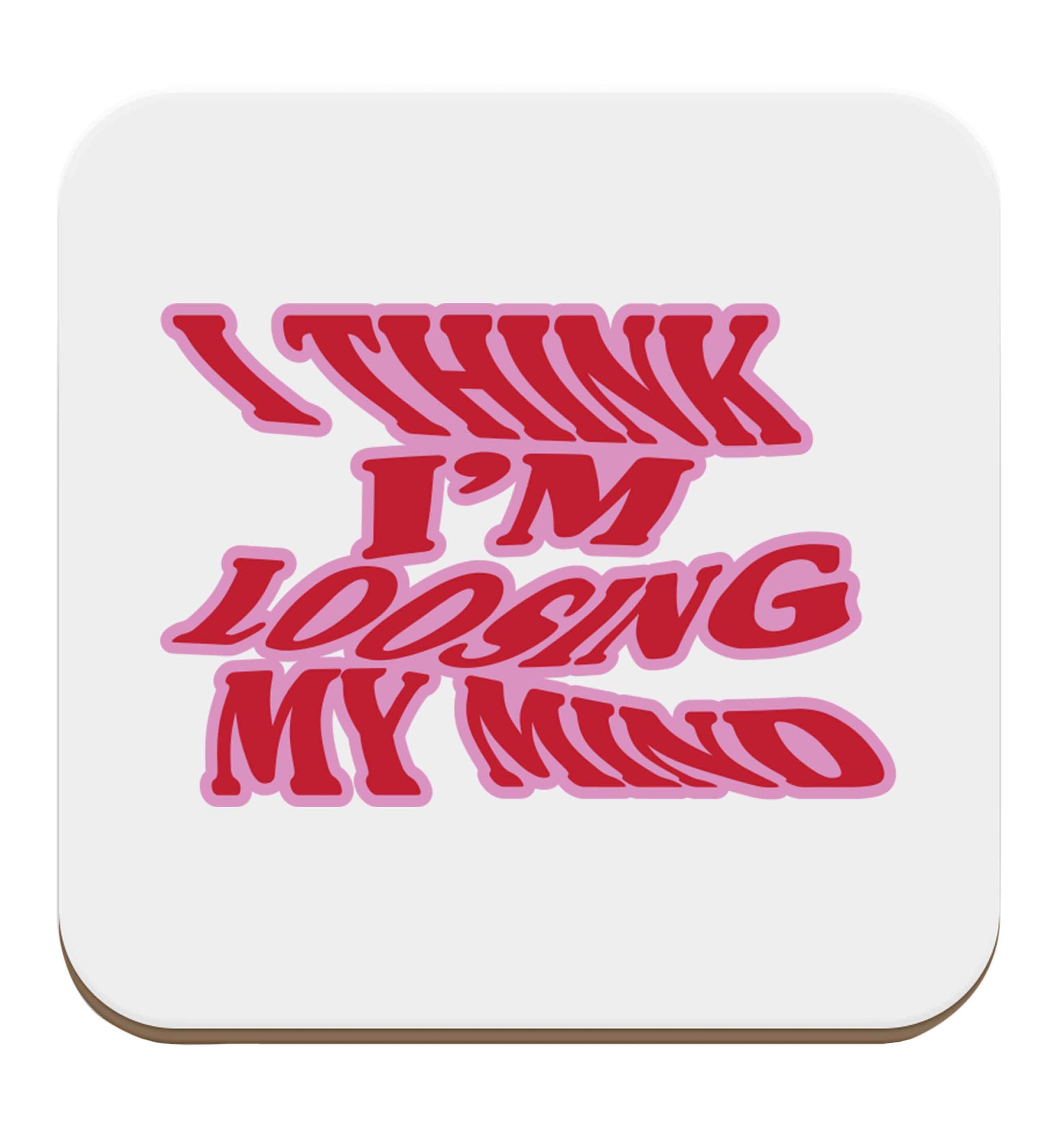 Gen Z funny viral meme  set of four coasters