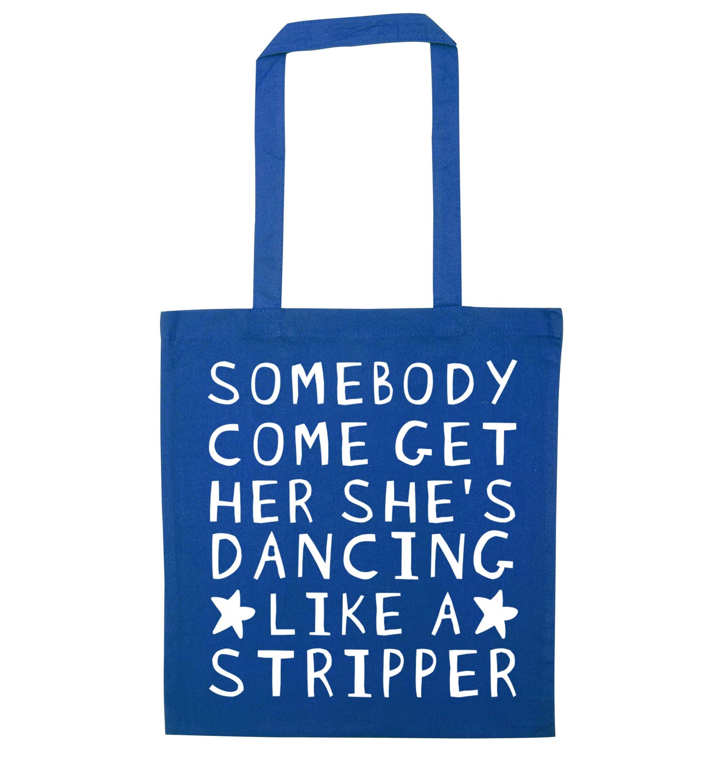 Gen Z funny viral meme  blue tote bag