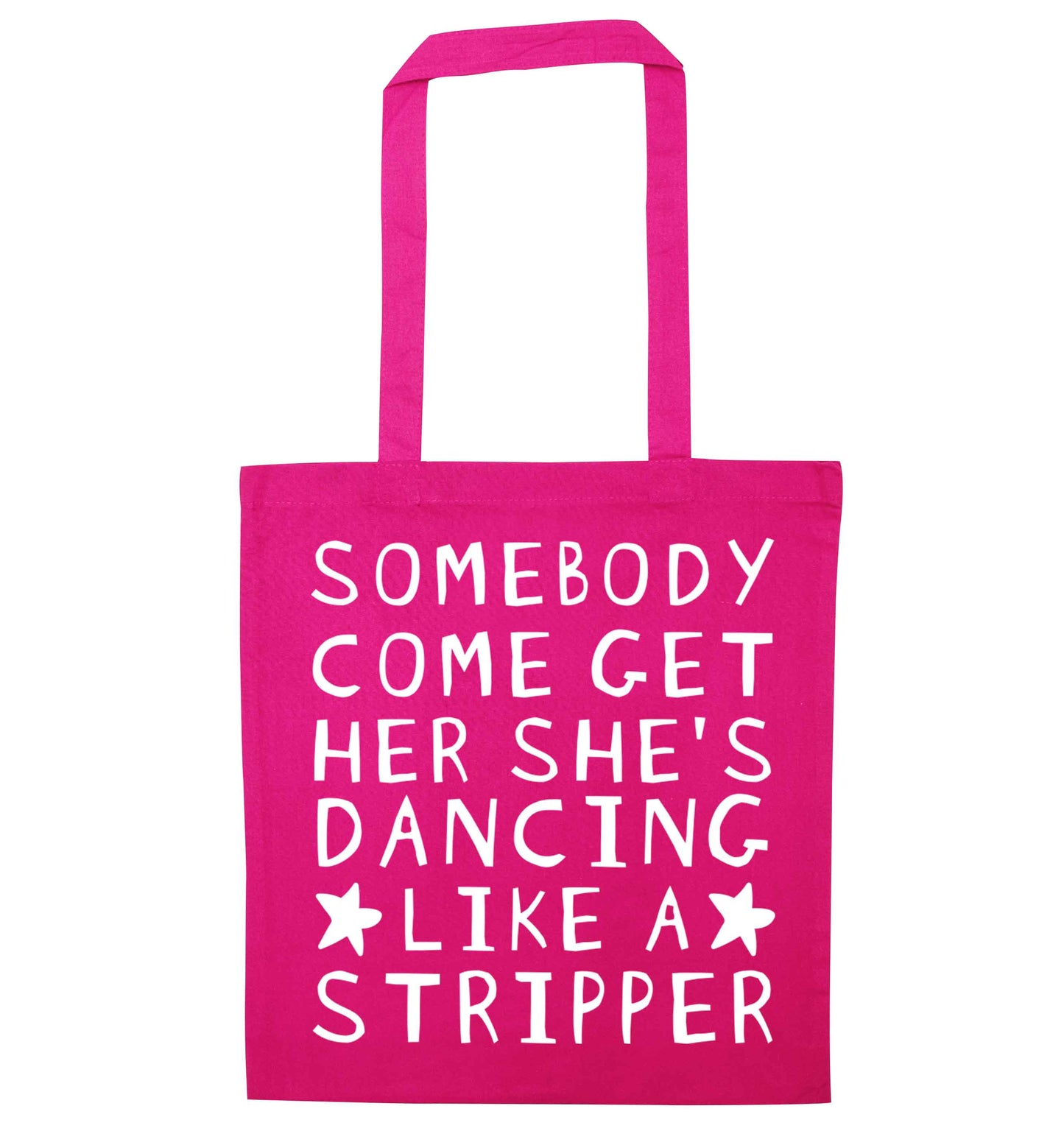 Gen Z funny viral meme  pink tote bag