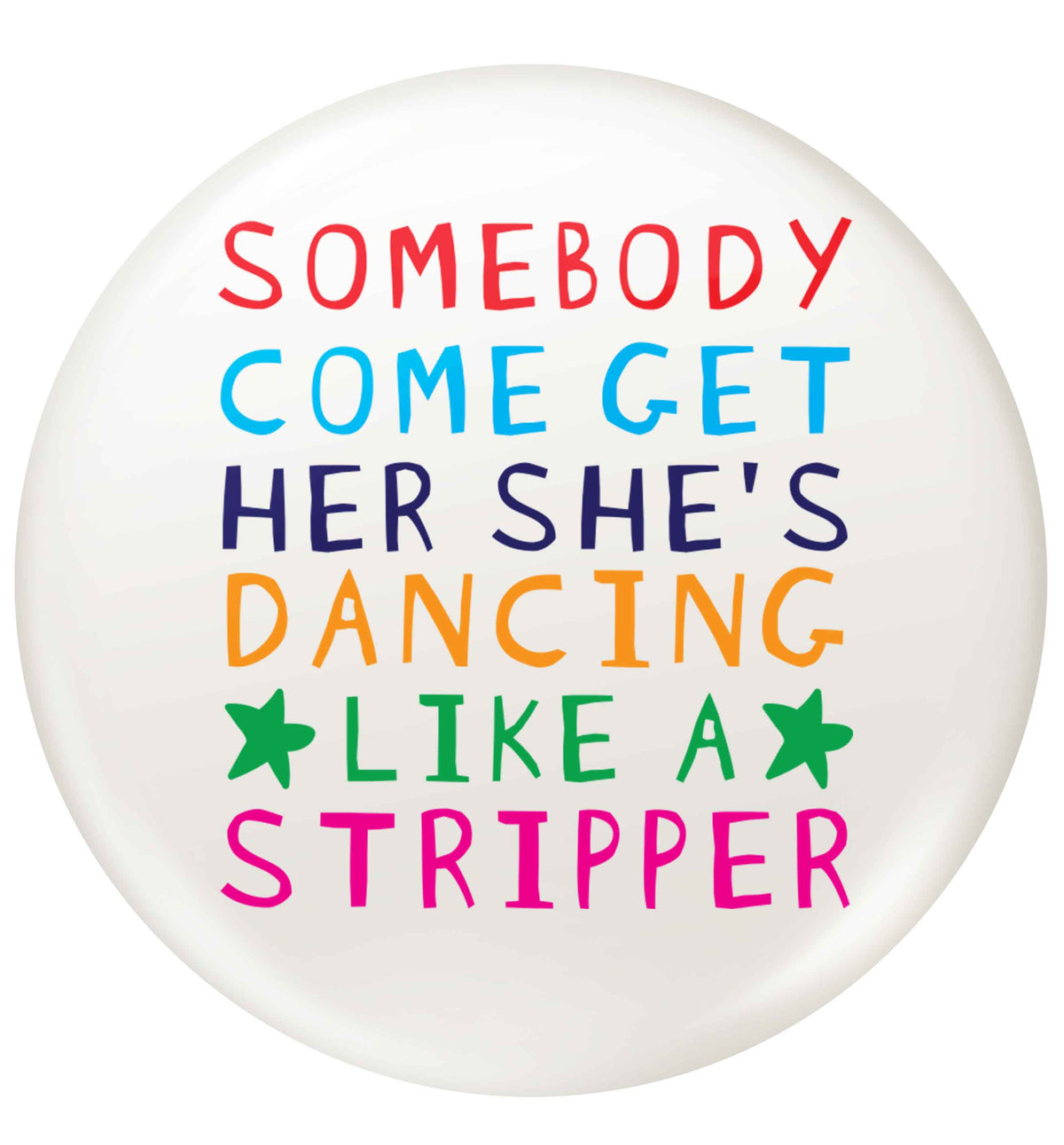 Gen Z funny viral meme  small 25mm Pin badge
