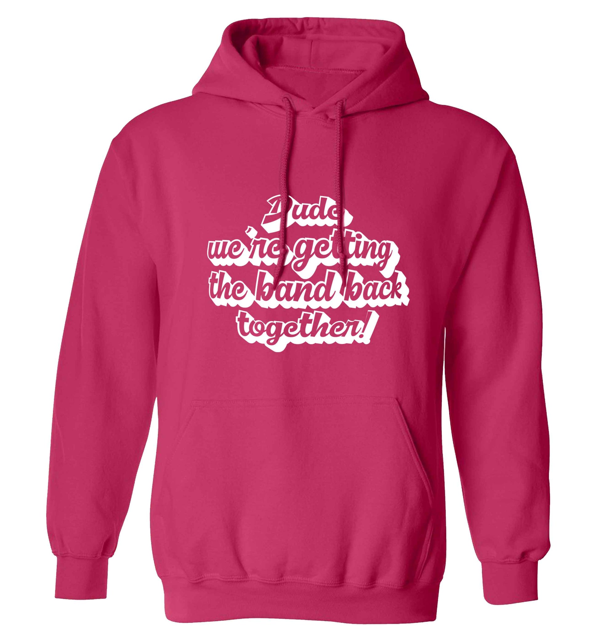 Gen Z funny viral meme  adults unisex pink hoodie 2XL