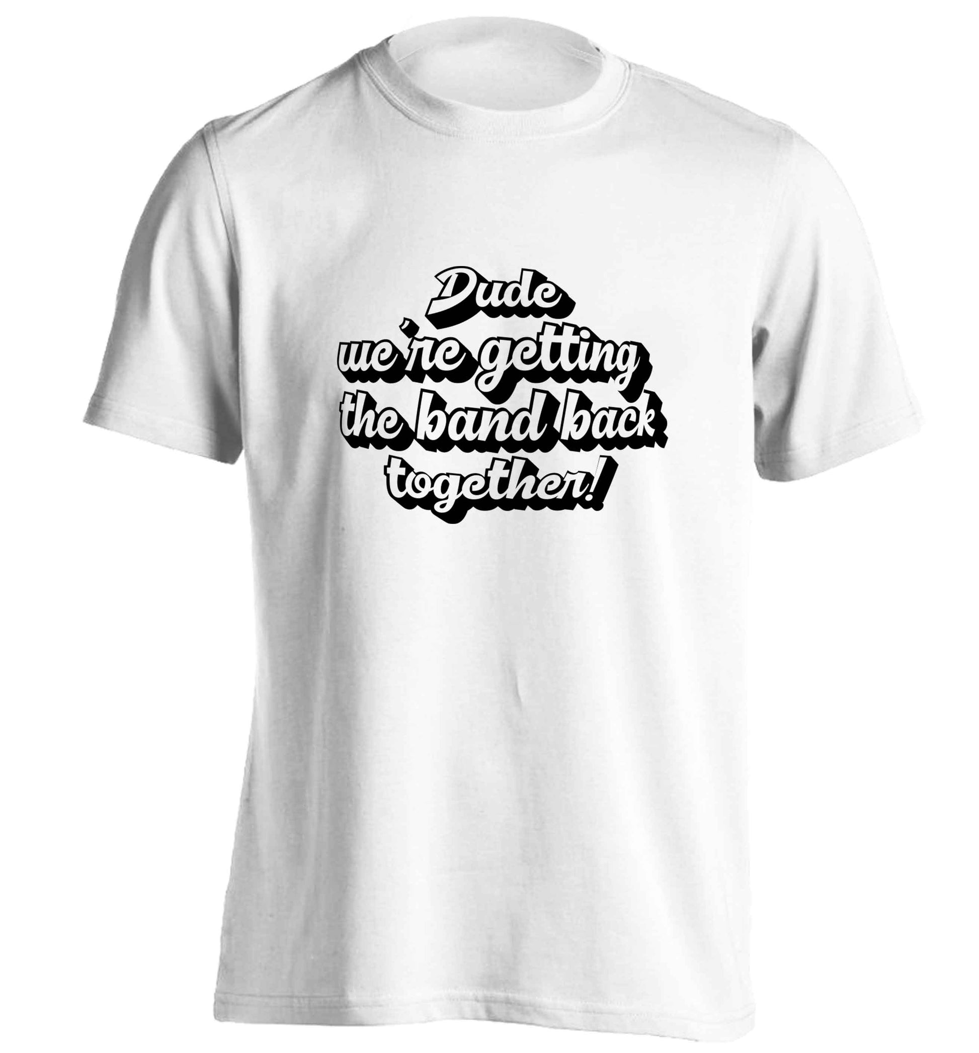 Gen Z funny viral meme  adults unisex white Tshirt 2XL