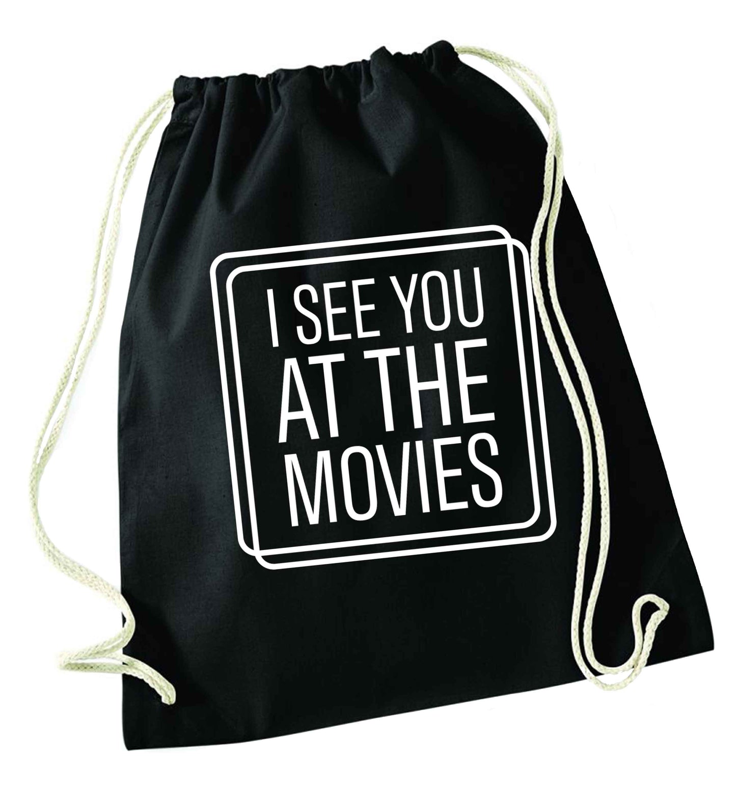 Gen Z funny viral meme  black drawstring bag