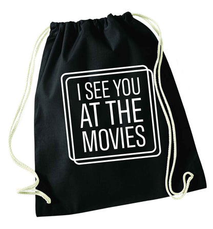 Gen Z funny viral meme  black drawstring bag