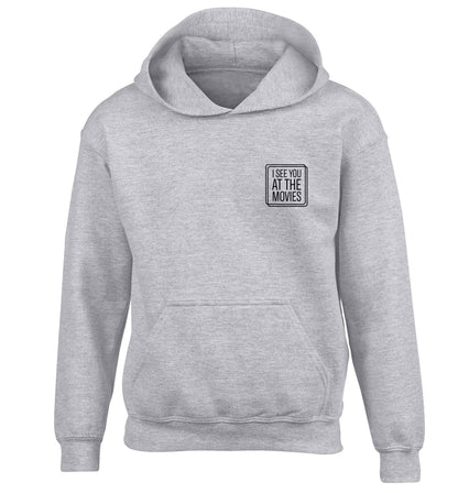 Gen Z funny viral meme  children's grey hoodie 12-13 Years