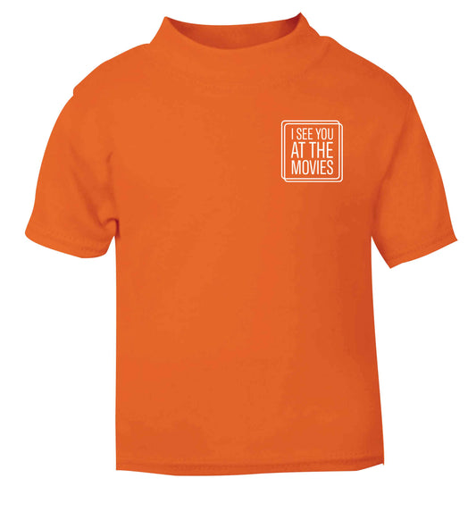 Gen Z funny viral meme  orange baby toddler Tshirt 2 Years
