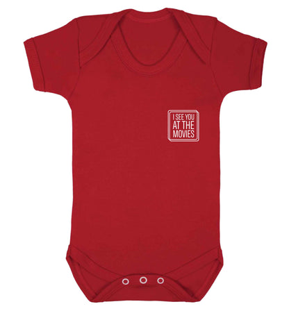 Gen Z funny viral meme  baby vest red 18-24 months