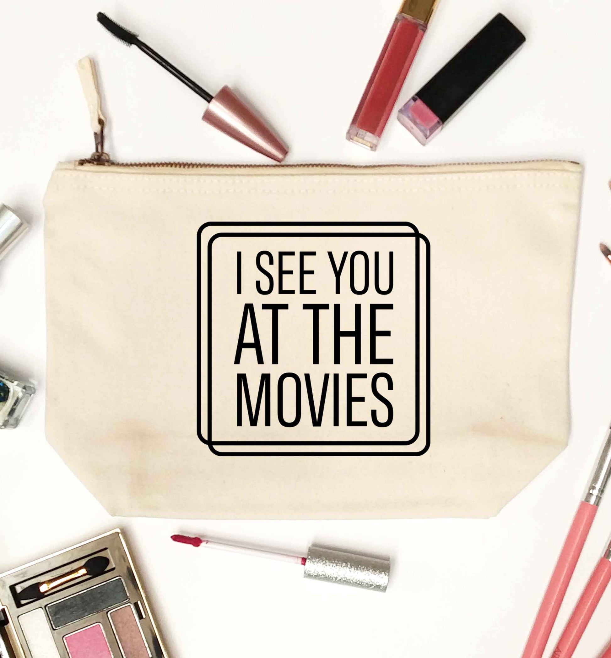 Gen Z funny viral meme  natural makeup bag
