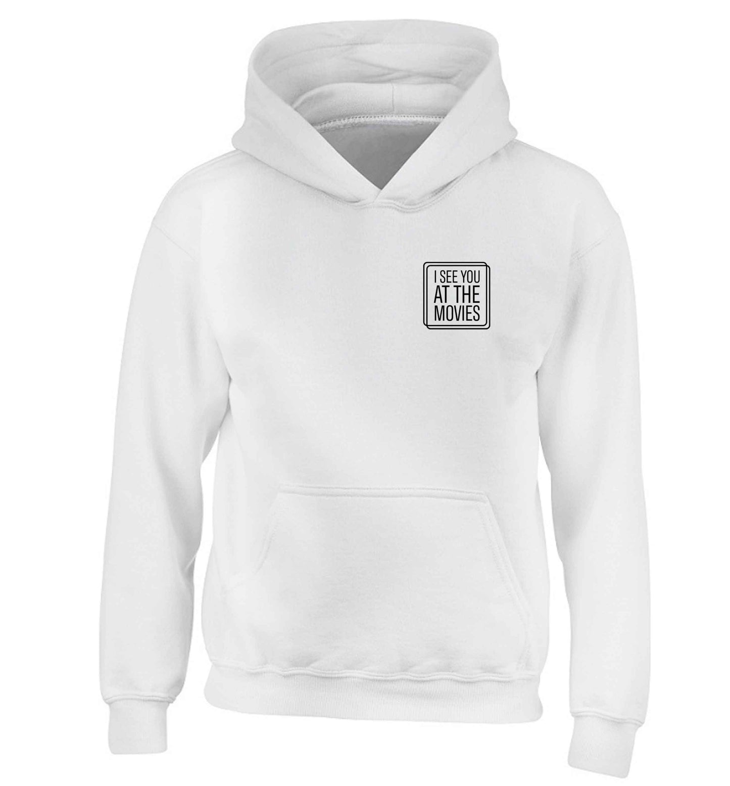 Gen Z funny viral meme  children's white hoodie 12-13 Years
