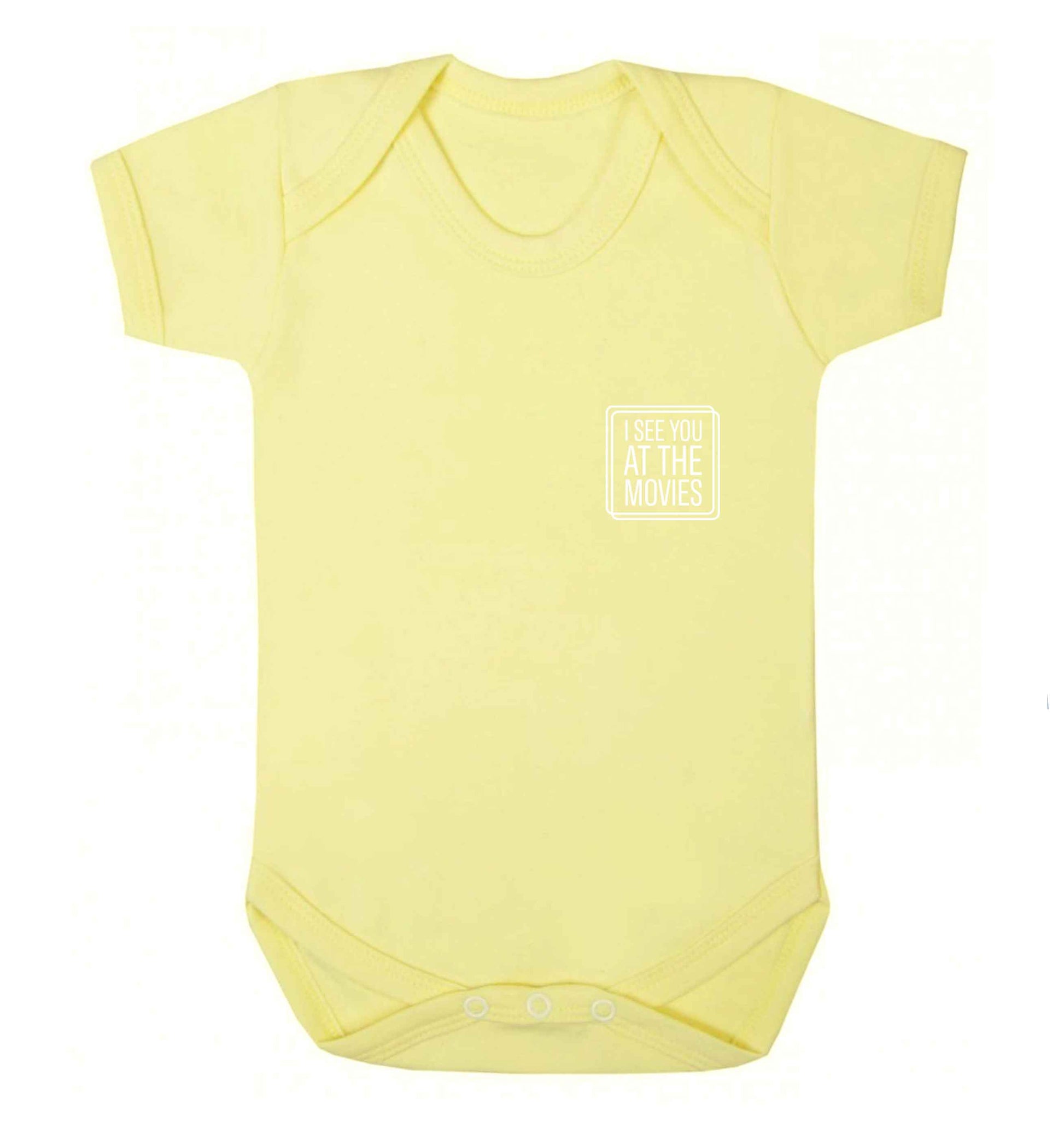 Gen Z funny viral meme  baby vest pale yellow 18-24 months