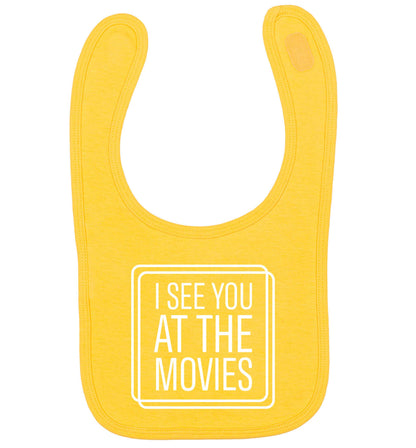 Gen Z funny viral meme  yellow baby bib