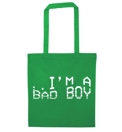 Gen Z funny viral meme  green tote bag