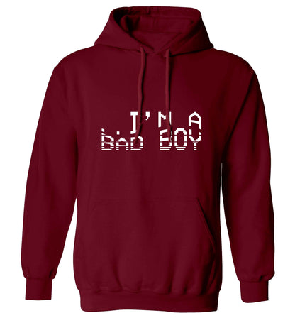 Gen Z funny viral meme  adults unisex maroon hoodie 2XL