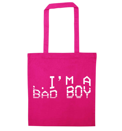 Gen Z funny viral meme  pink tote bag