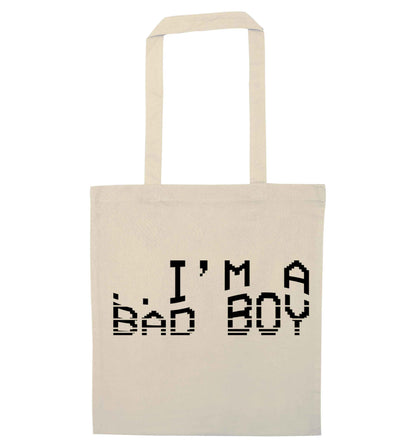 Gen Z funny viral meme  natural tote bag