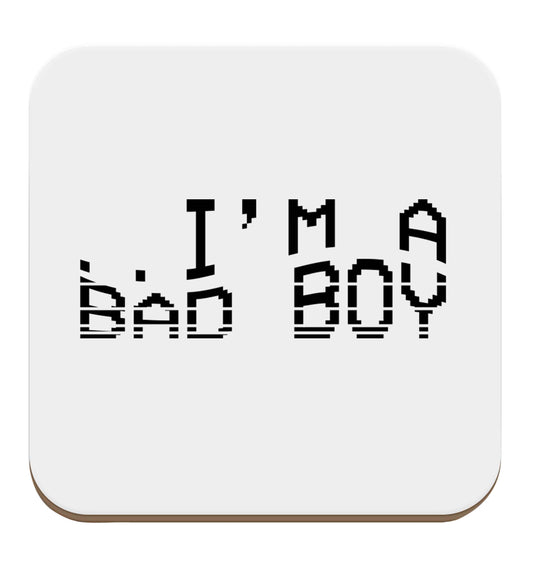 Gen Z funny viral meme  set of four coasters