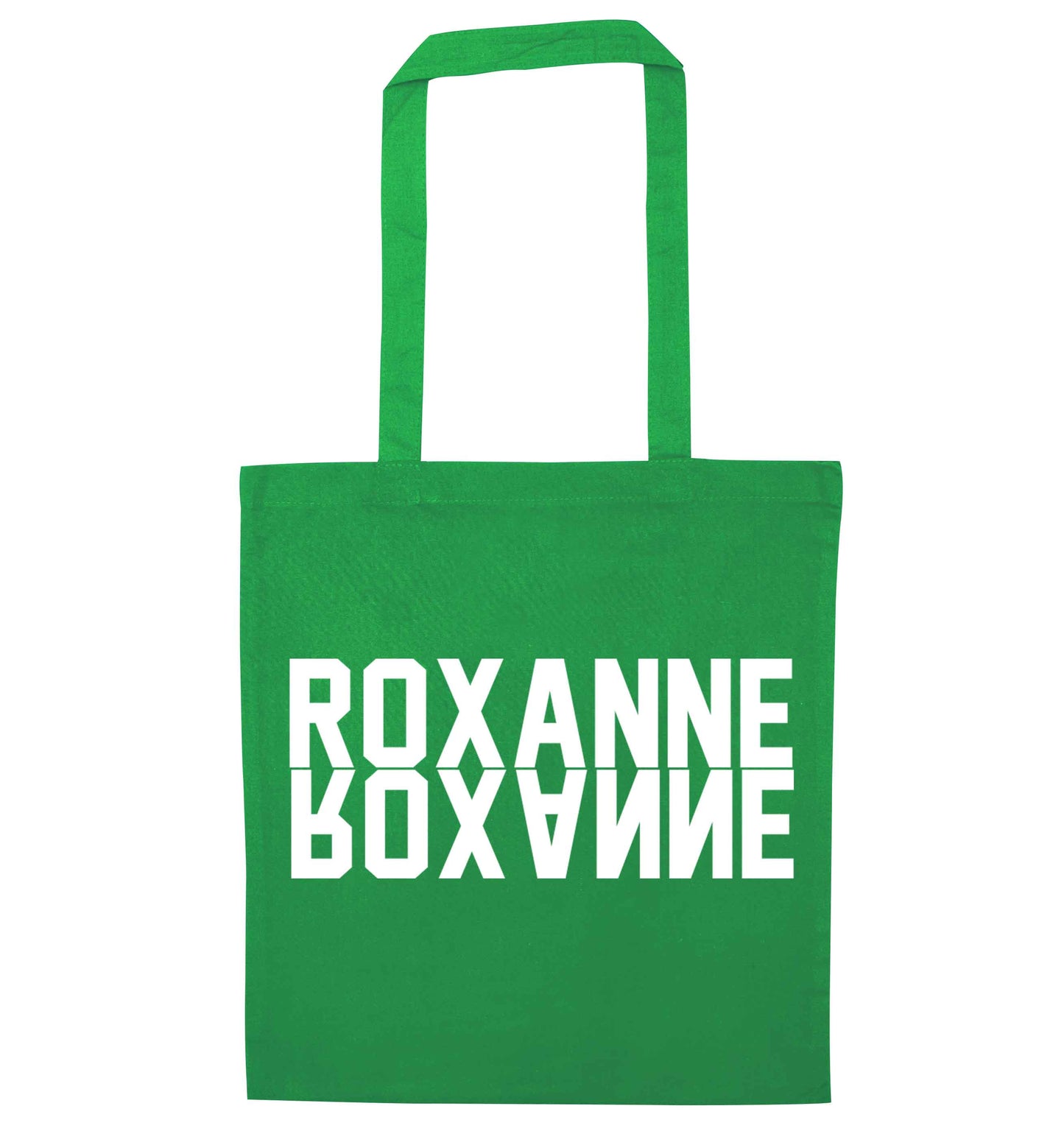 Misheard song lyrics - check!  green tote bag