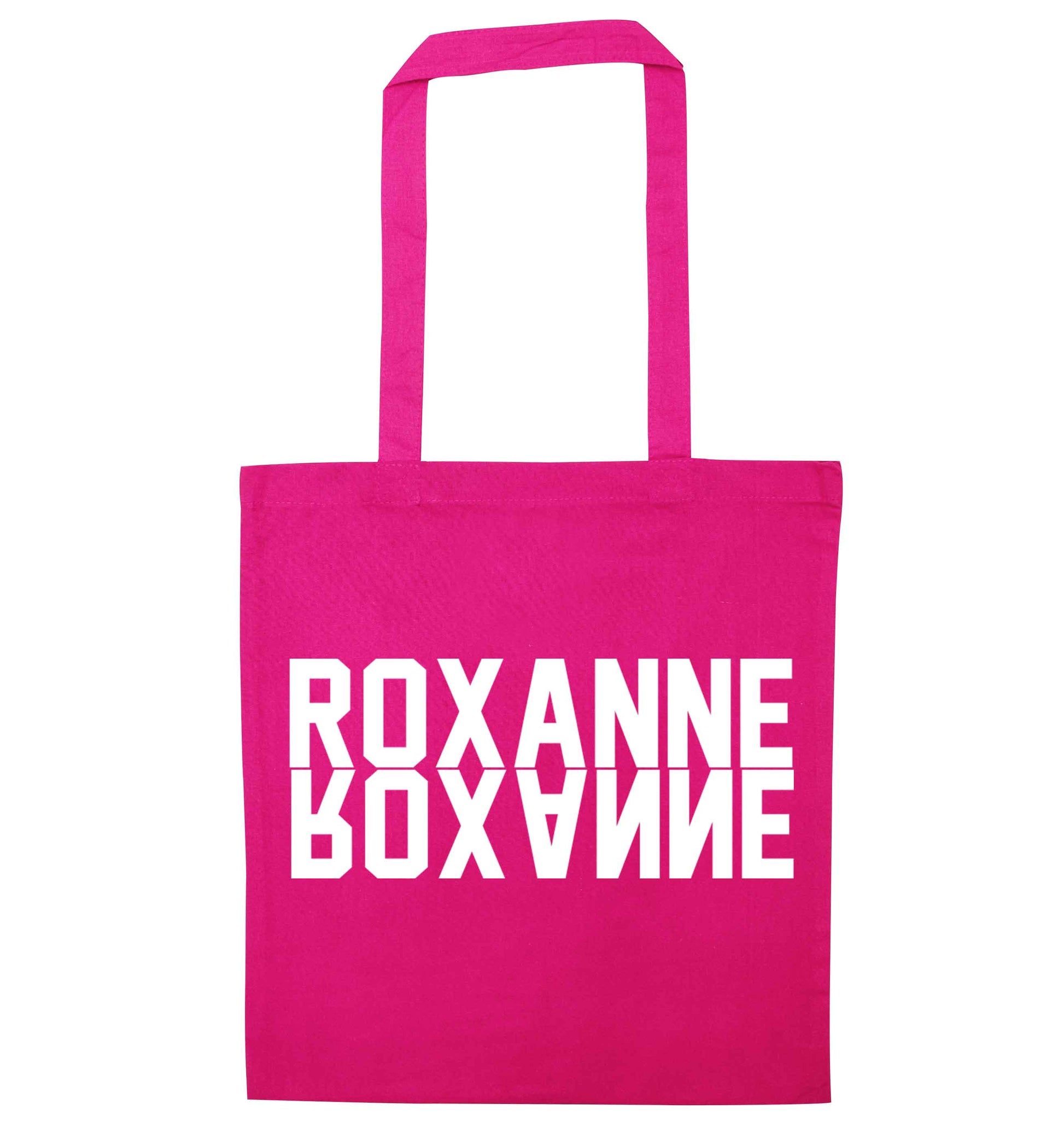 Misheard song lyrics - check!  pink tote bag