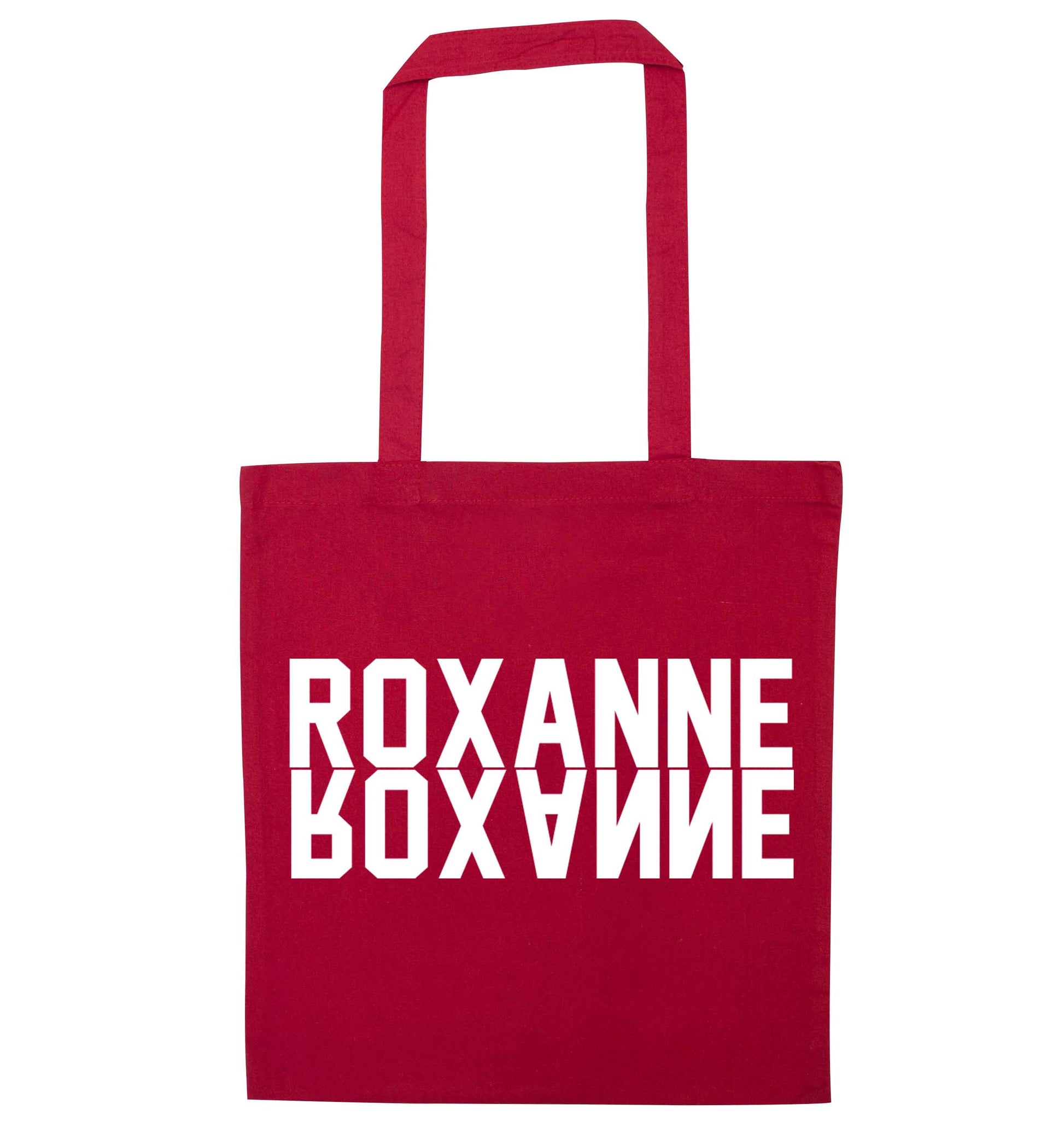 Misheard song lyrics - check!  red tote bag