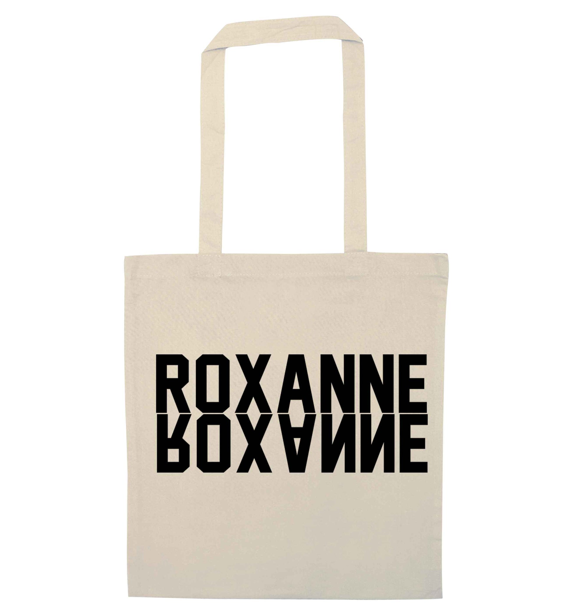 Misheard song lyrics - check!  natural tote bag
