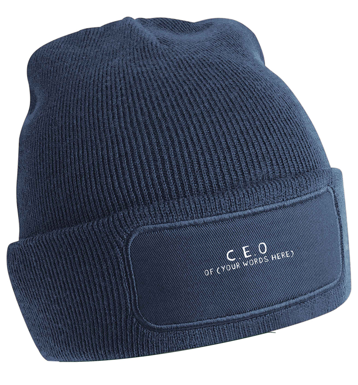 Personalised CEO of... | Beanie hat