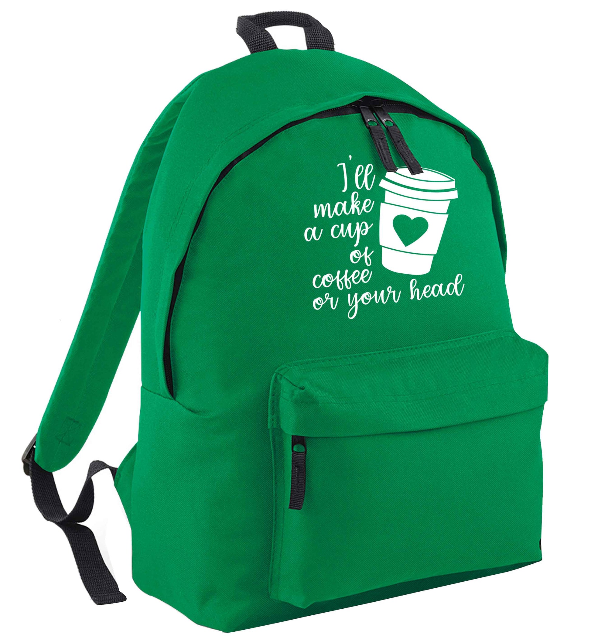 Misheard song lyrics - check!  green adults backpack