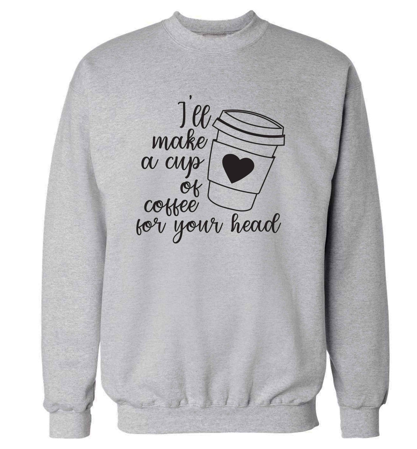 Misheard song lyrics - check!  adult's unisex grey sweater 2XL