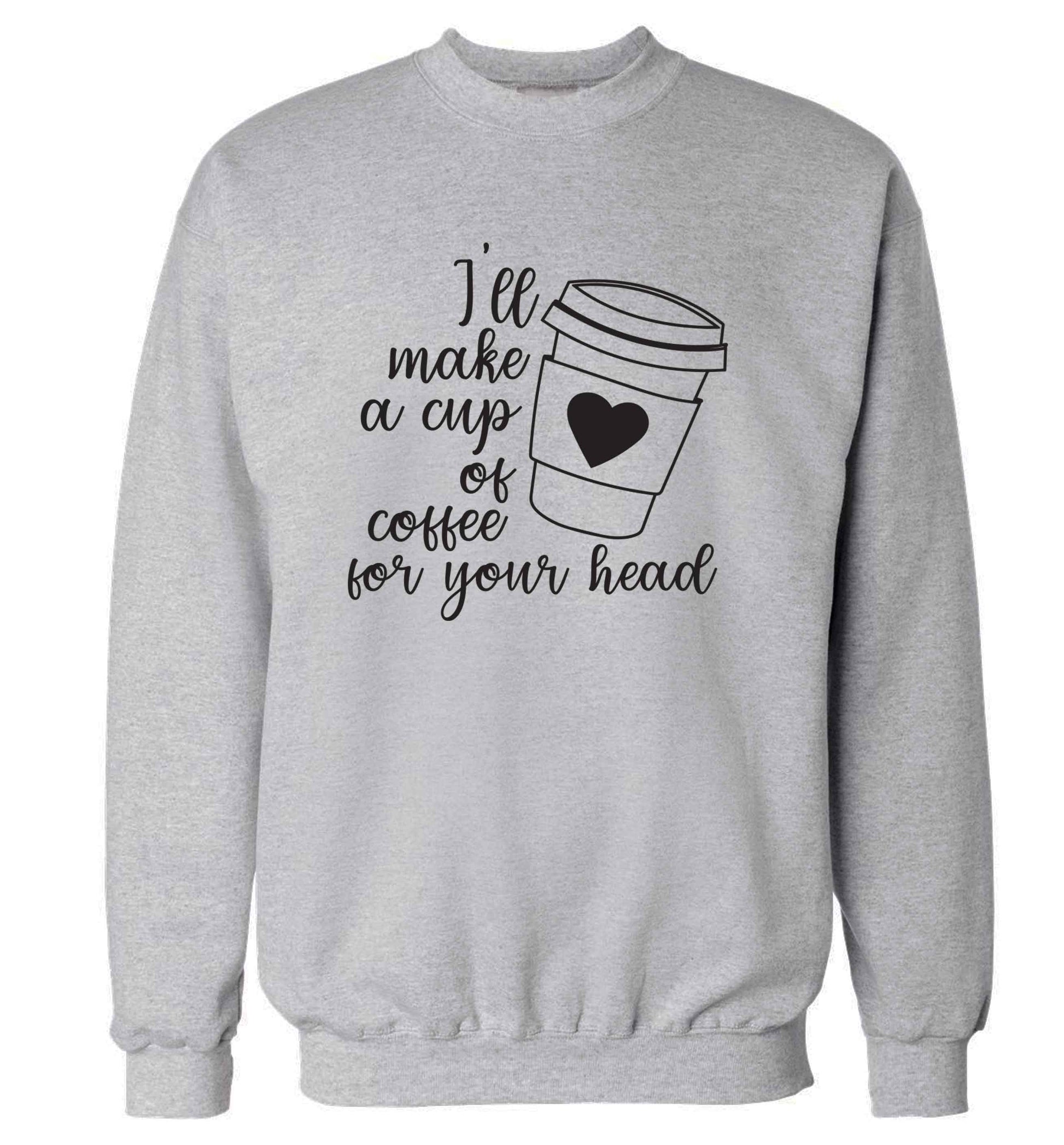 Misheard song lyrics - check!  adult's unisex grey sweater 2XL
