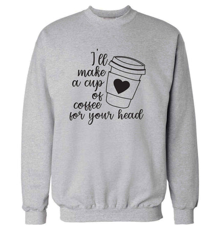 Misheard song lyrics - check!  adult's unisex grey sweater 2XL