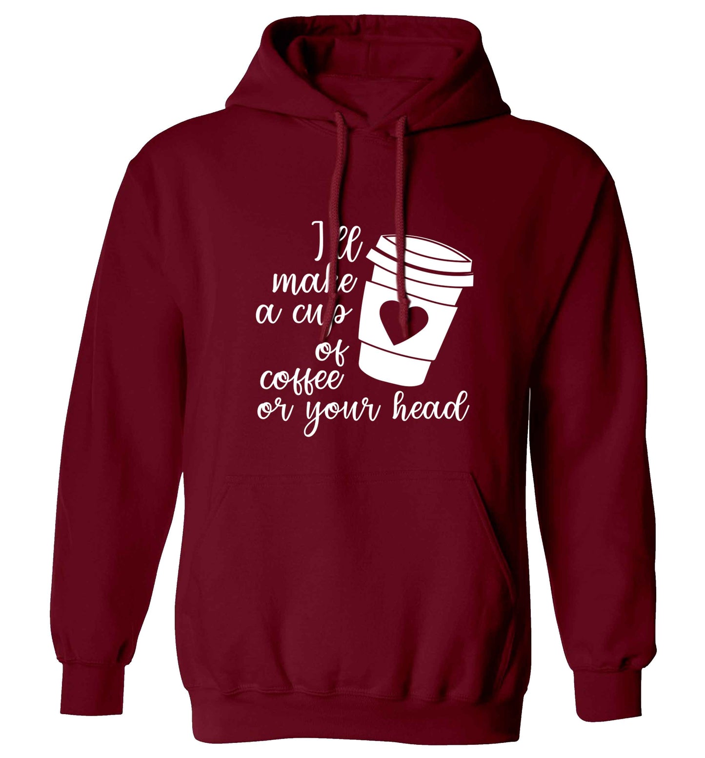 Misheard song lyrics - check!  adults unisex maroon hoodie 2XL