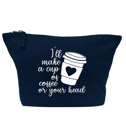 Misheard song lyrics - check!  navy makeup bag