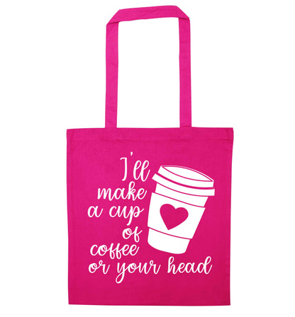 Misheard song lyrics - check!  pink tote bag