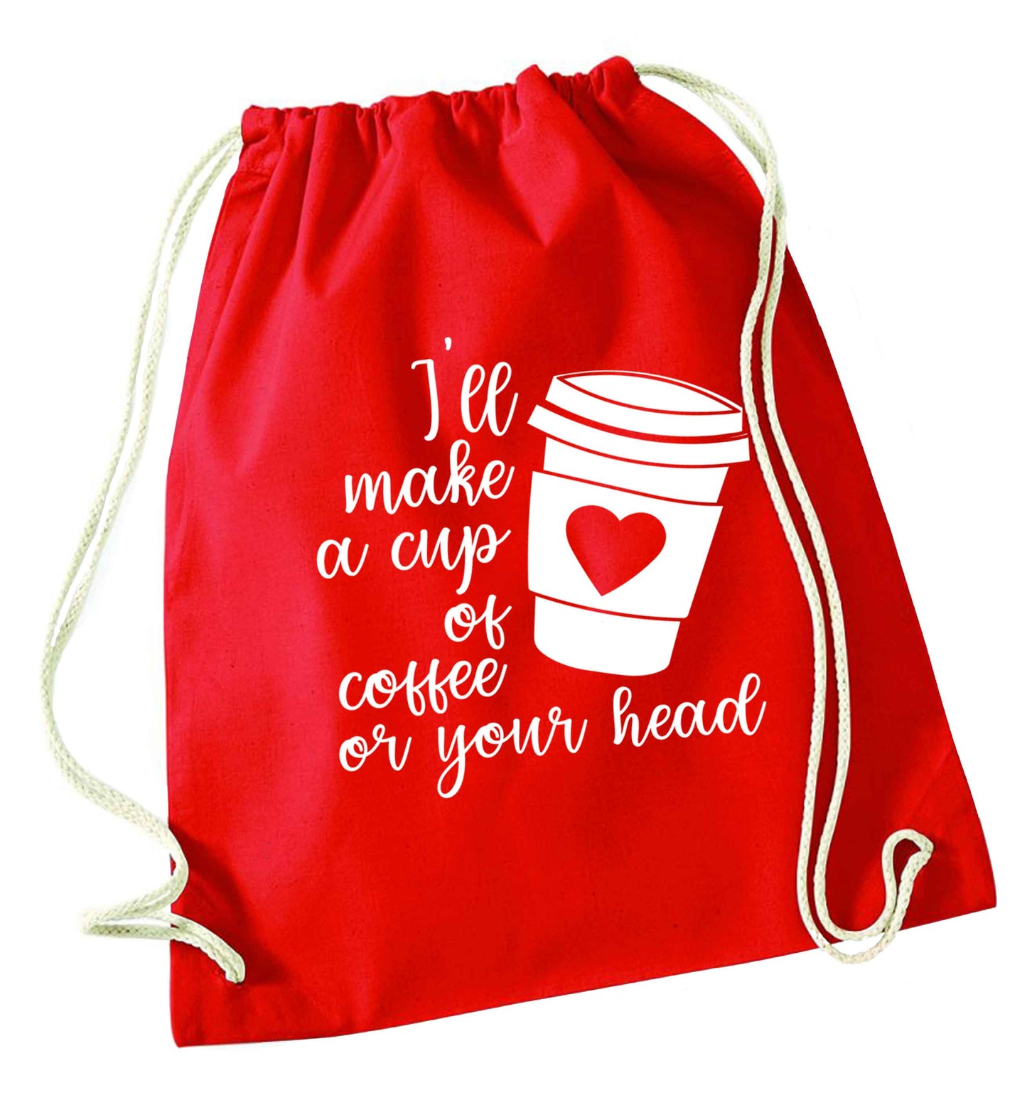 Misheard song lyrics - check!  red drawstring bag 