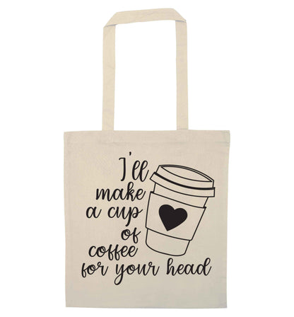 Misheard song lyrics - check!  natural tote bag